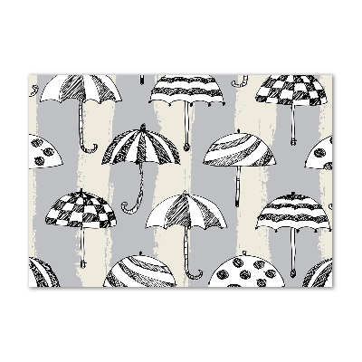 Bild auf glas Regenschirme