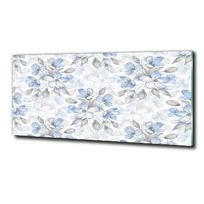 Foto glasbild Zarte Blüten