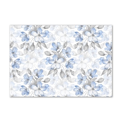 Foto glasbild Zarte Blüten