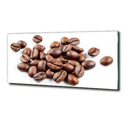 Foto glasbild Kaffeebohnen