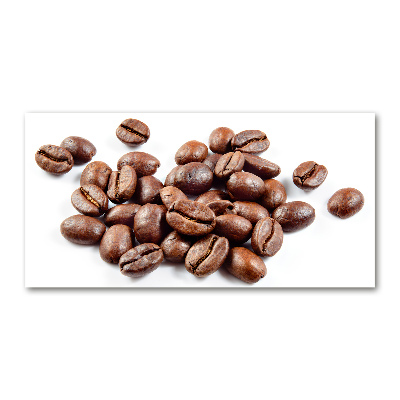 Foto glasbild Kaffeebohnen
