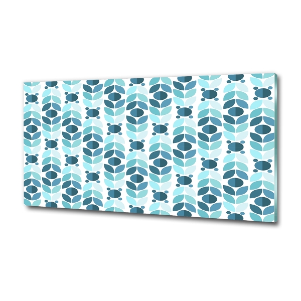 Glasbild Geometrischer Hintergrund