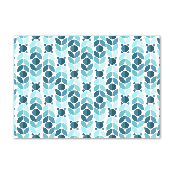 Glasbild Geometrischer Hintergrund