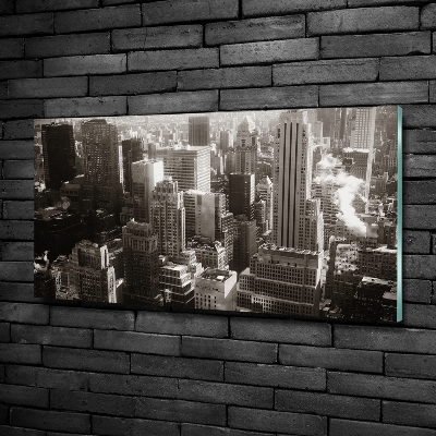 Bild auf glas New York