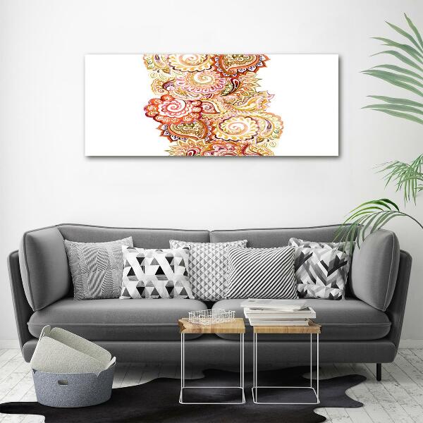 Foto glasbild Ornamente