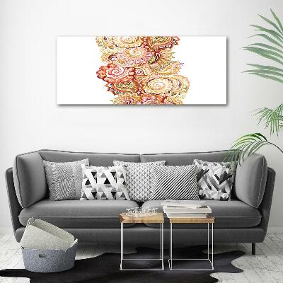 Foto glasbild Ornamente