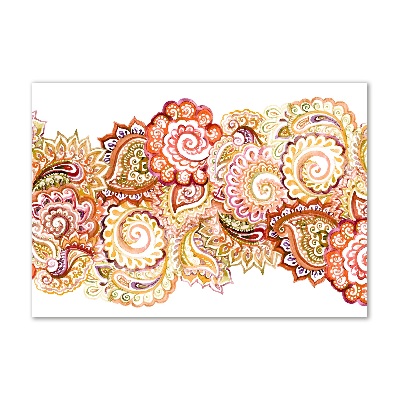 Foto glasbild Ornamente