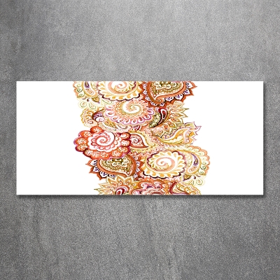 Foto glasbild Ornamente