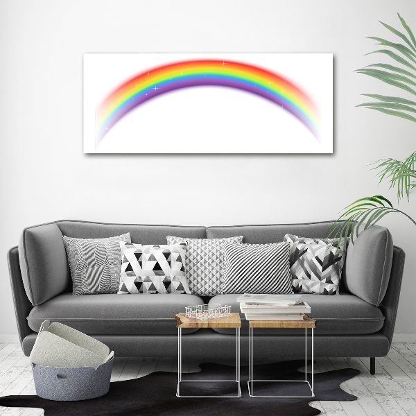 Foto glasbild Regenbogen