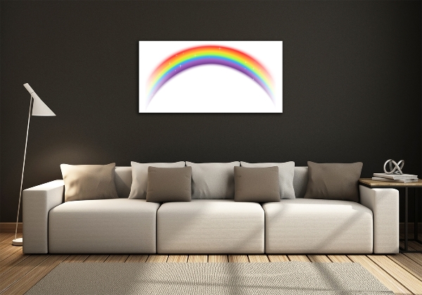 Foto glasbild Regenbogen