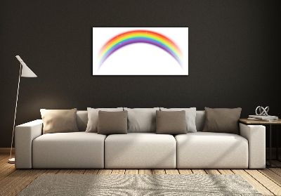Foto glasbild Regenbogen