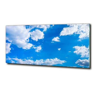 Bild auf glas Wolken am Himmel