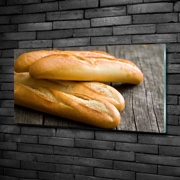 Bild auf glas Baguettes