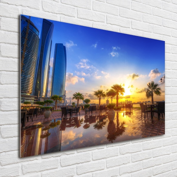 Bild auf glas Abu Dhabi Ost