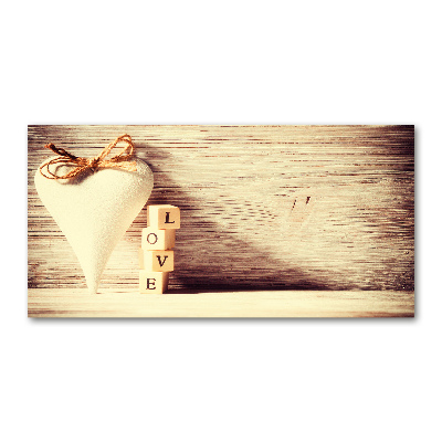 Bild auf glas Liebe