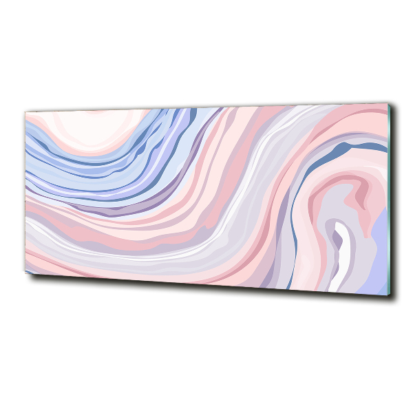 Bild auf glas Abstrakte Wellen