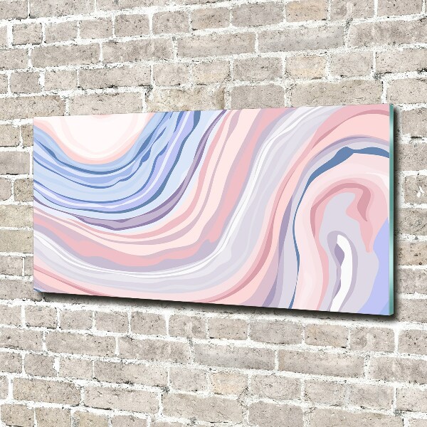 Bild auf glas Abstrakte Wellen