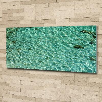 Bild auf glas Klares Wasser
