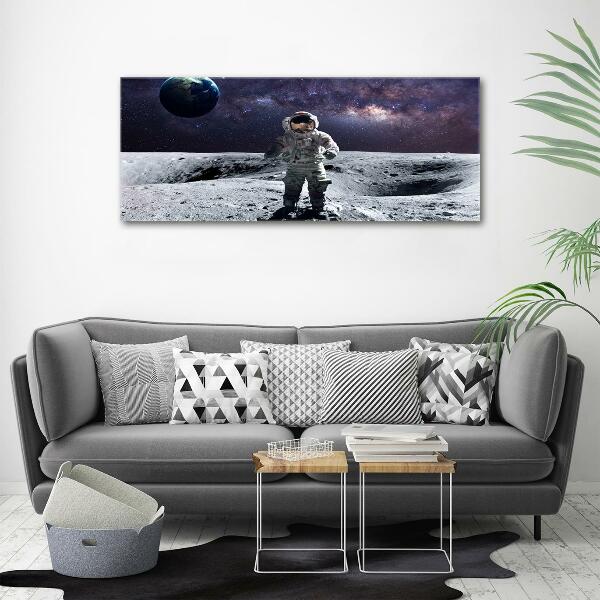 Glasbild Astronaut