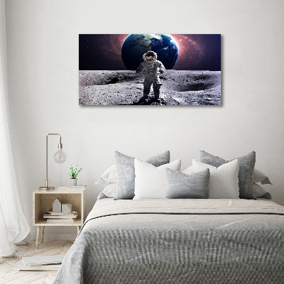 Foto glasbild Astronaut