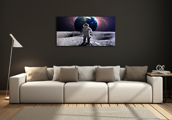 Foto glasbild Astronaut