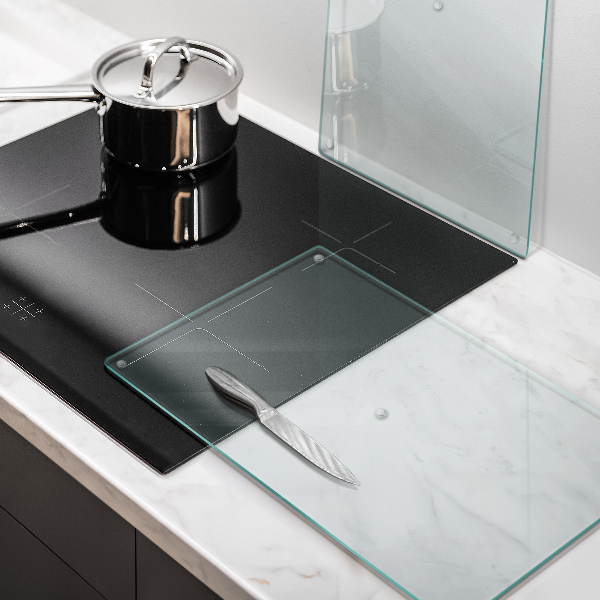 Herdplattenabdeckung transparent