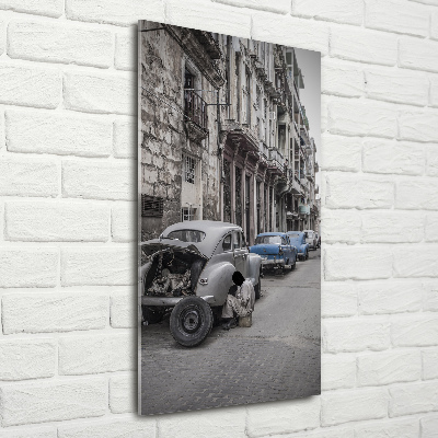 Foto auf glas vertikales Havanna