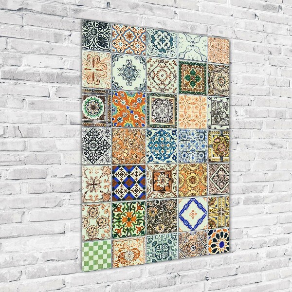 Foto auf glas vertikales Keramikfliesen