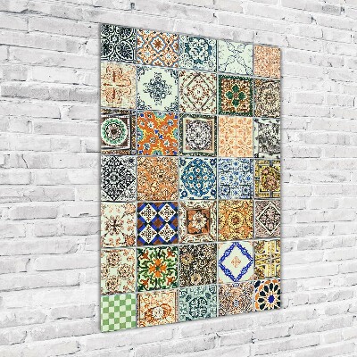 Foto auf glas vertikales Keramikfliesen