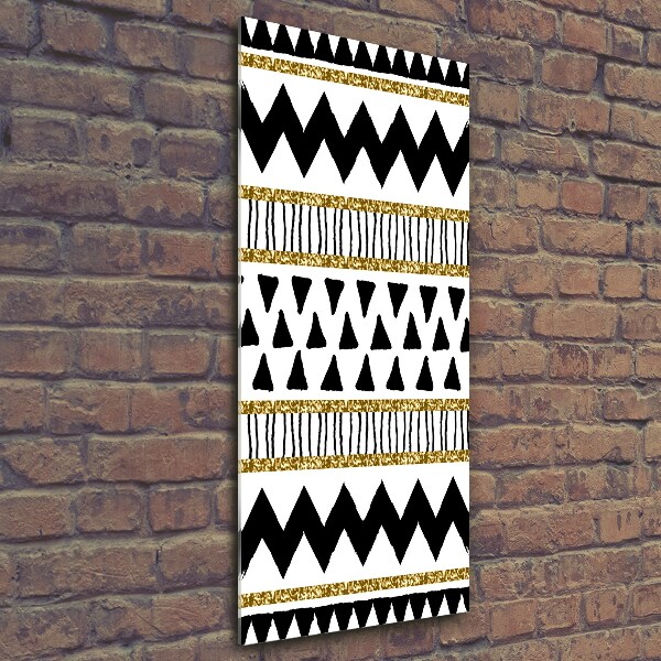 Foto auf glas vertikales Ethnische Zugehörigkeit