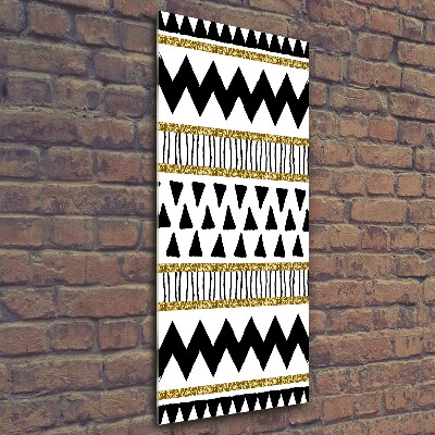 Foto auf glas vertikales Ethnische Zugehörigkeit