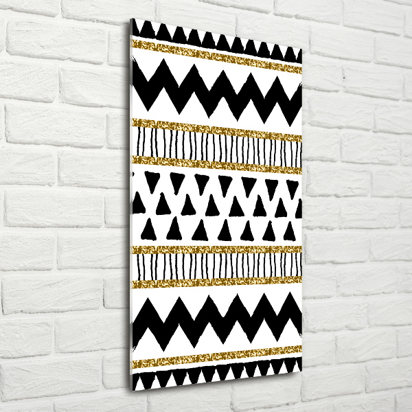 Foto auf glas vertikales Ethnische Zugehörigkeit