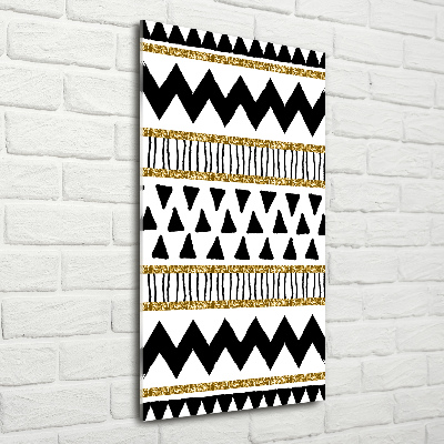 Foto auf glas vertikales Ethnische Zugehörigkeit