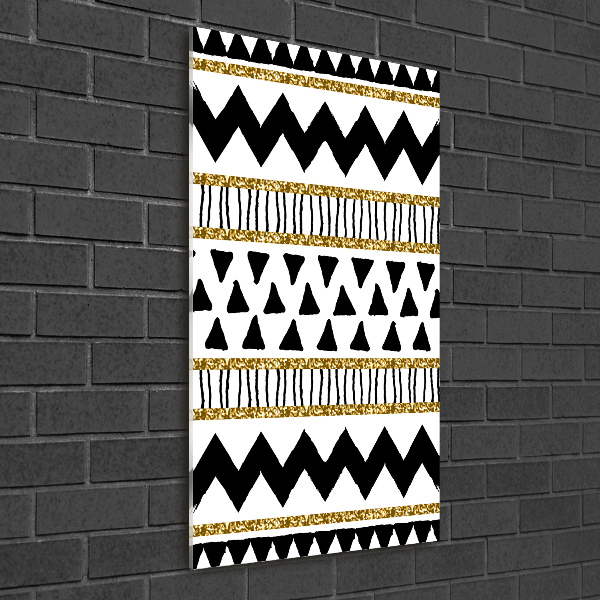 Foto auf glas vertikales Ethnische Zugehörigkeit