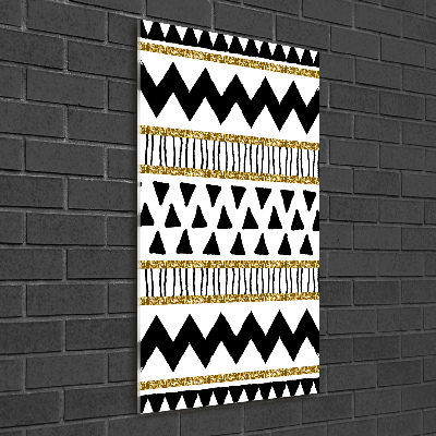 Foto auf glas vertikales Ethnische Zugehörigkeit