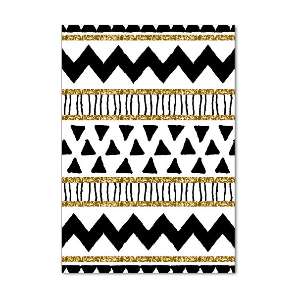 Foto auf glas vertikales Ethnische Zugehörigkeit