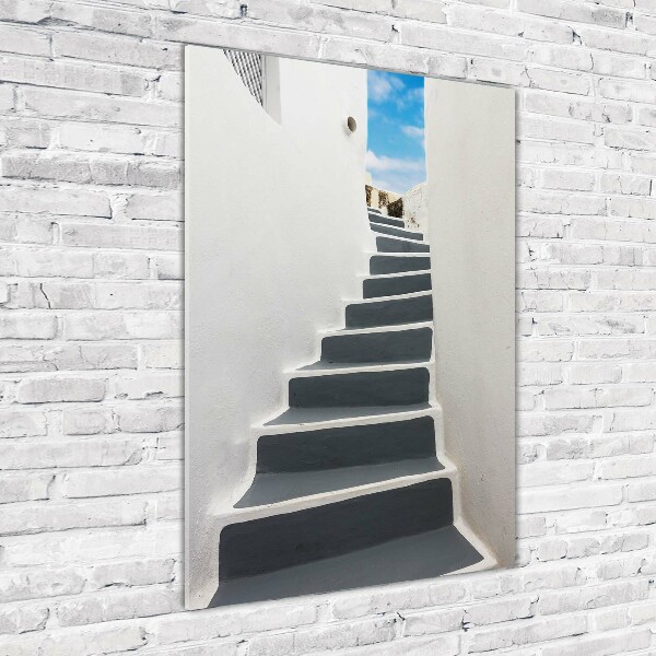 Foto auf glas vertikales Santorini, Griechenland