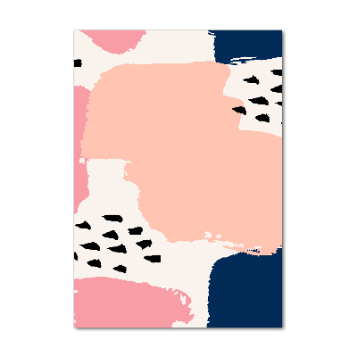 Glasbild vertikales Abstrakter Hintergrund