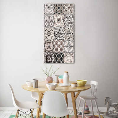 Foto auf glas vertikales Keramikfliesen