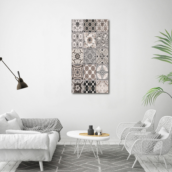 Foto auf glas vertikales Keramikfliesen