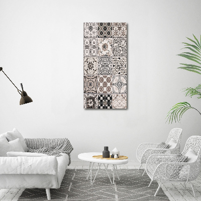 Foto auf glas vertikales Keramikfliesen