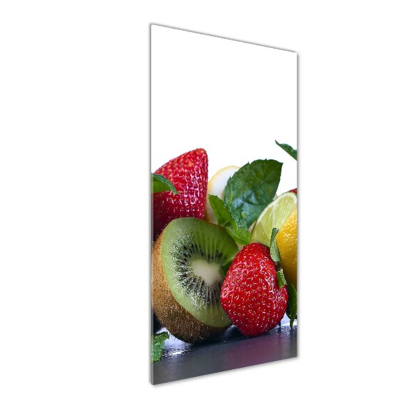 Foto auf glas vertikales Obst