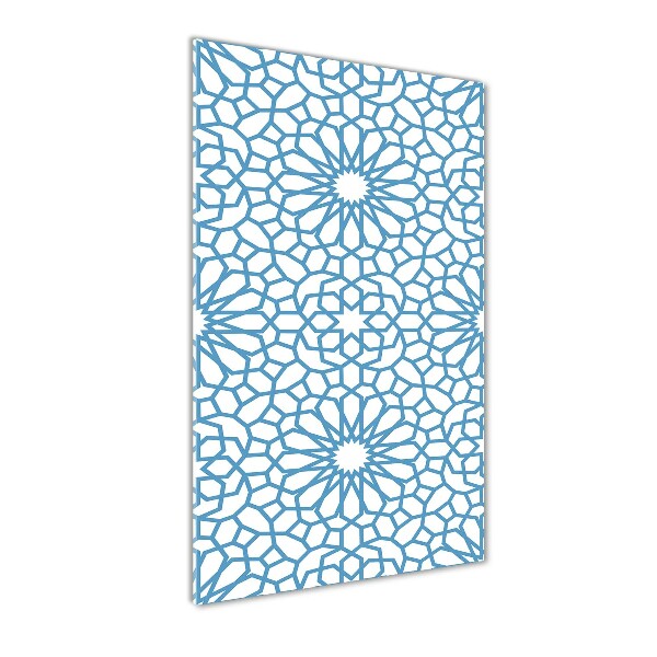 Bild aus glas vertikales Orientalisches Muster