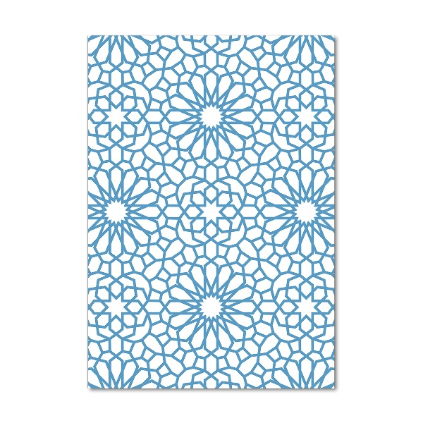 Bild aus glas vertikales Orientalisches Muster