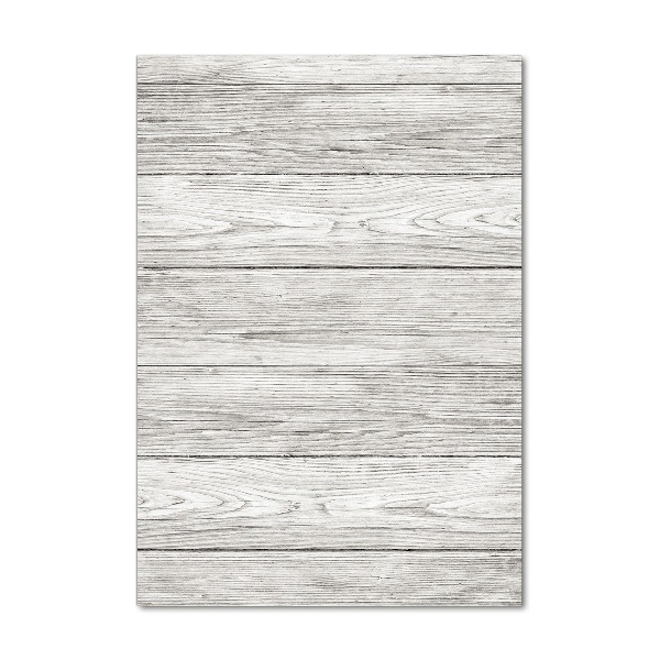 Bild aus glas vertikales Holzhintergrund