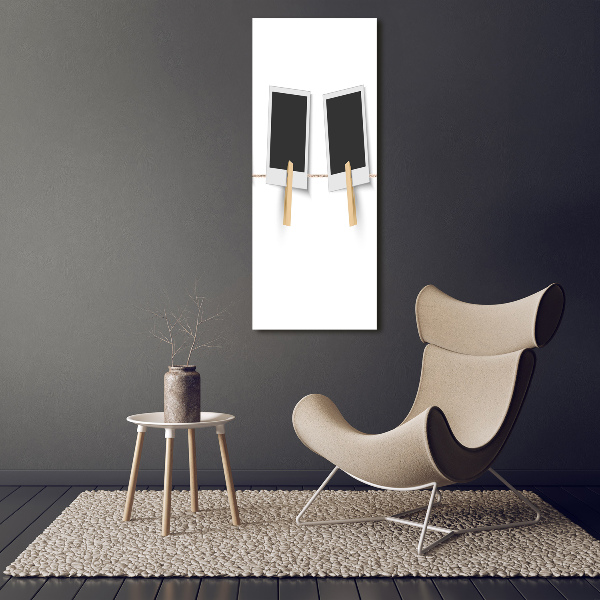 Foto auf glas vertikales Bilderrahmen