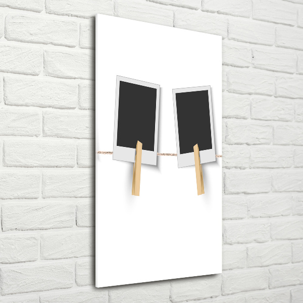 Foto auf glas vertikales Bilderrahmen