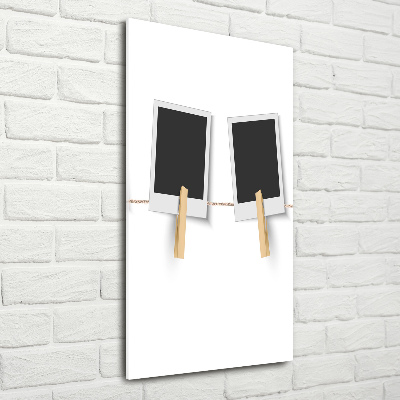 Foto auf glas vertikales Bilderrahmen