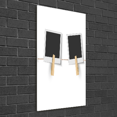 Foto auf glas vertikales Bilderrahmen