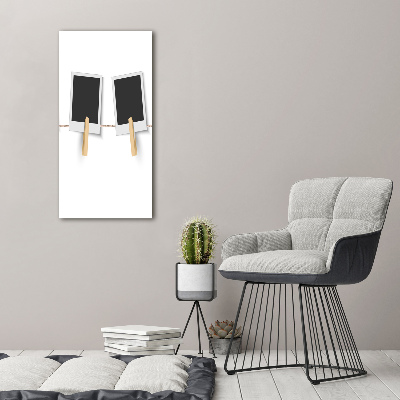 Foto auf glas vertikales Bilderrahmen